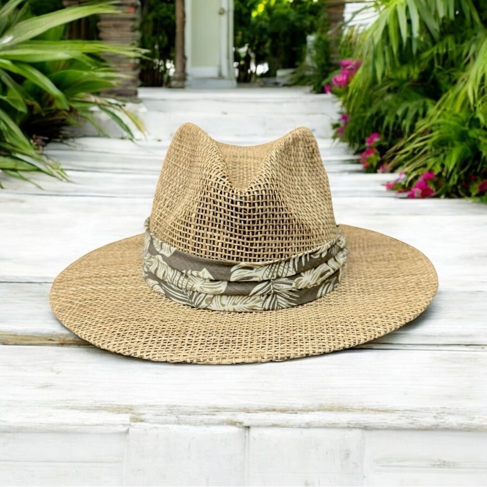 1917 Biltmore Woven Sea Grass Fedora